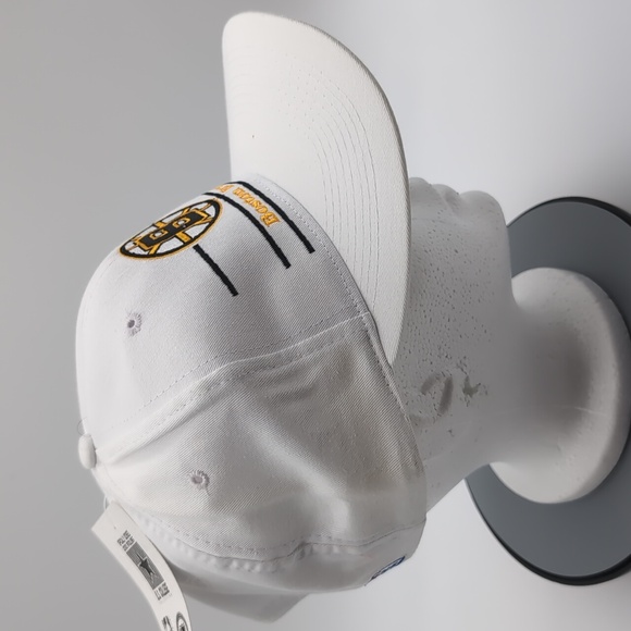 The Game| NWT Vintage NHL Boston Bruins White Sports Cap Snap Back - Picture 3 of 11